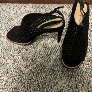 Black Suede Via Spiga